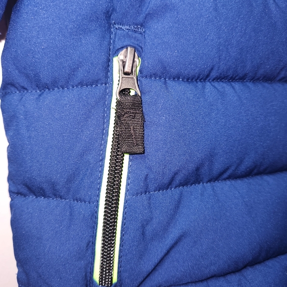 Gerry Weber Sporty Blue and Green Puffer Coat - Picture 5 of 9